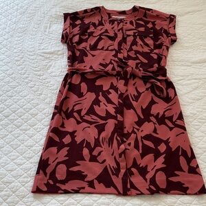 LOFT Dress with tie waist